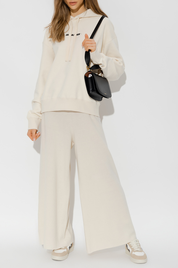 Hoodie with logo od JIL SANDER+